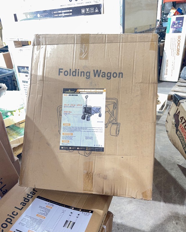 Landhonor 330Lbs Wagon Carts Foldable (LHR-WCF330A)