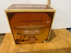 Indiana Glass Pedestal Bowl