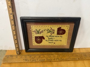 Small Mitten Cross Stitch