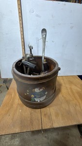 Ice Cream Pail with Miscellaneous