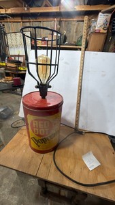 Popcorn Tin Light