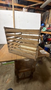 Chicken Crate with Salt and Pepper Shakers