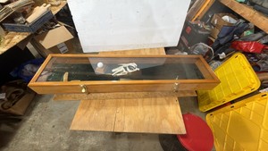 Shadow Box with Golf items