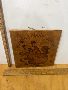 Wood Turkey burned picture