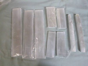 9 Pieces of Selenite