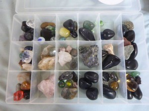Tray of Tumbled Stones