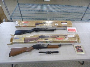 2 Crossman PelletBB Air Rifles and Scope