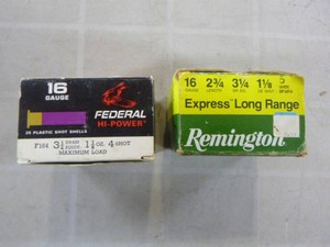 16 Gauge Shotgun Shells