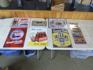 Collectible Tin Signs