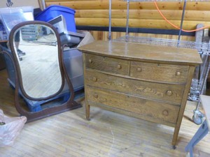 Vintage Dresser with Mirror