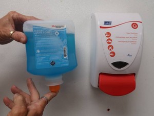 HAND SANITIZER DISPENSER