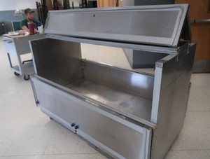 NSF BEVERAGE AIR STAINLESS COMMERCIAL FRIDGE OR FREEZER