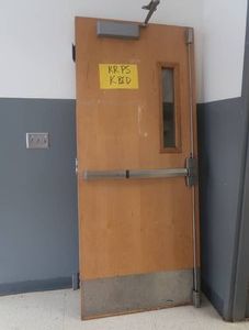 2 WARNOCK HERSEY FIRE DOORS