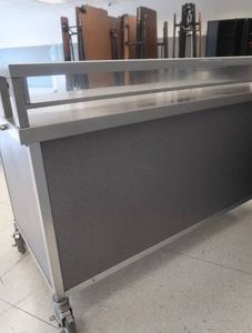 NSF STAINLESS FOOD PREP STATION