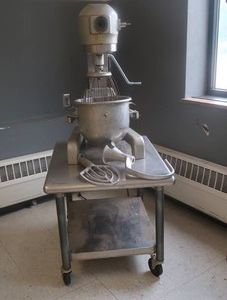 HOBART TABLE TOP MIXER WITH ATTACHMENTS
