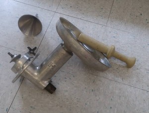 NSF HOBART MEAT GRINDER ATTACHMENT