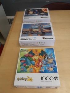 3 1000 PIECE PUZZLES