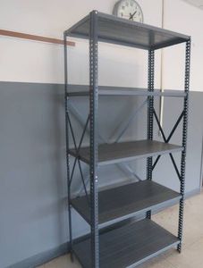 LARGE METAL STORAGE RACK