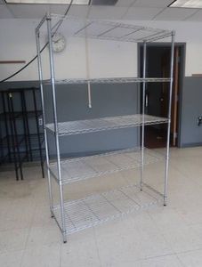 LARGE METAL STORAGE RACK