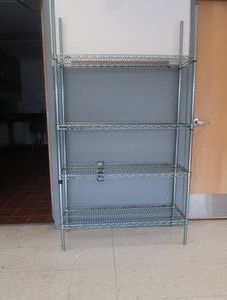 LARGE METAL STORAGE RACK