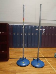 2 VOLLEY BALL POLES