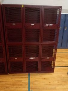 LARGE LOCKER 6 DOORSLOCKERS