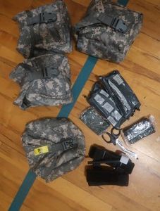 4 ARMY FIRST AIDE KITS