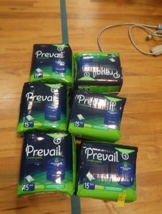 6 PACKAZGES OF PREVAIL BARRIERLEAKAGE PADS FOR BED