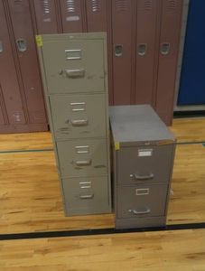 2 FILE CABINETS
