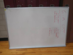 LARGE WHITE BOARD