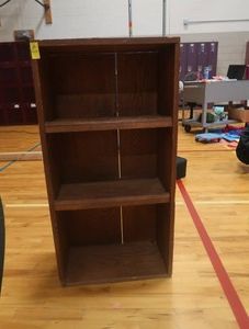 SMALLER WOODEN SHELF