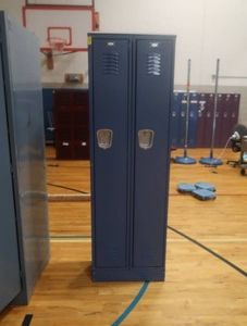 METAL 2 DOOR LOCKER
