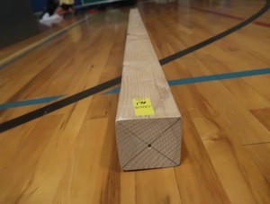 4 X 4 WOODEN BLOCK PIECE