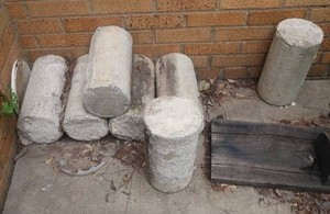 7 CEMENT BLOCKS