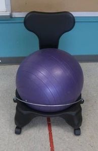 GAIAM BALANCE BALL CHAIR