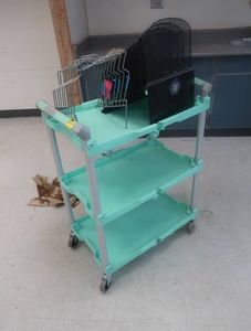 OLYMPIA PLASTIC FOLDING CART