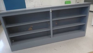 LARGE WOODEN SHELF