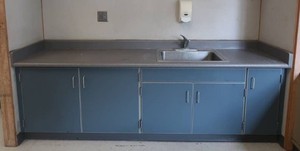 LARGE SINK COUNTER UNIT