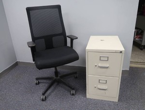 CABINET AND CHAIR