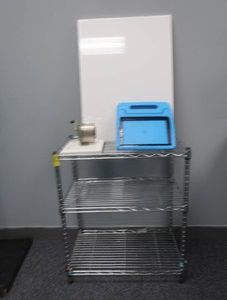 SMALL METAL STAINLESS STEEL RACK