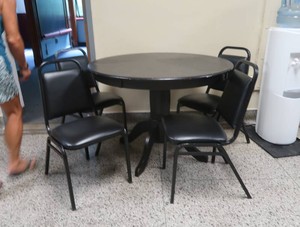 TABLE AND CHAIRS