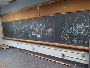 ANTIQUE CHALKBOARD