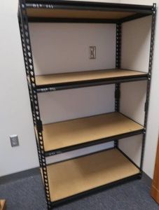 METAL SHELVING UNIT