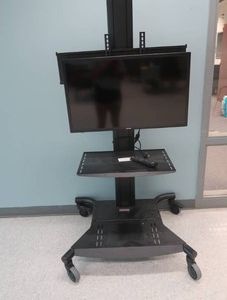 VIEWSONIC TV WITH PORTABLE MOUNT