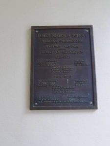 COMMEMORATIVE WALL PLAQUE