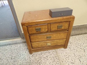 STANLEY WOODEN NIGHT STAND PLUS
