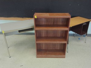 THREE VARYING DESKS