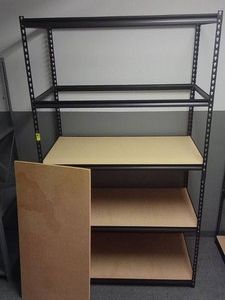 LARGE HEAVY DUTY METAL SHELF
