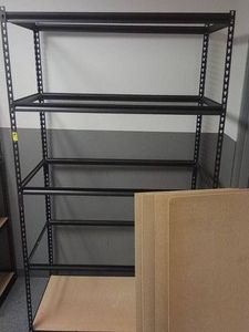 LARGE HEAVY DUTY METAL SHELF