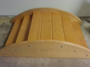 WOODEN STEP BRIDGE